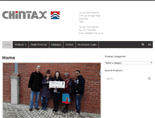 Tablet Screenshot of chintax.co.za